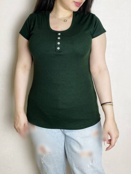 تیشرت کبریتی گیپور دار کد 625