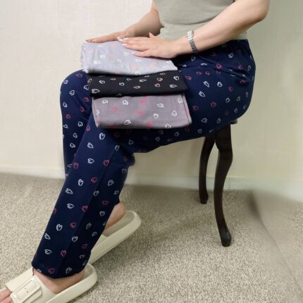 شلوار قواره نرمال راسته نخي  کد 627