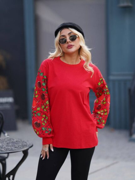 بلوز یلدایی انار کد 628