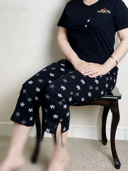 شلوار برمودا نخی کد 633