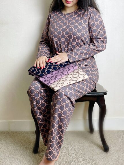 ست بلوز و شلوار gucci کد 716