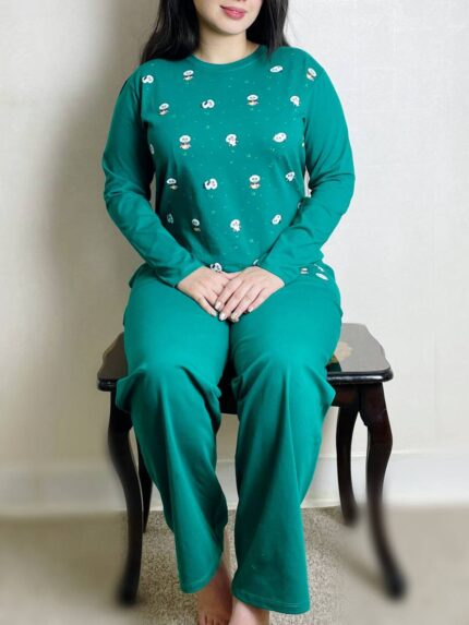 ست بلوز و شلوار پاندا (سایز بزرگ) کد 753