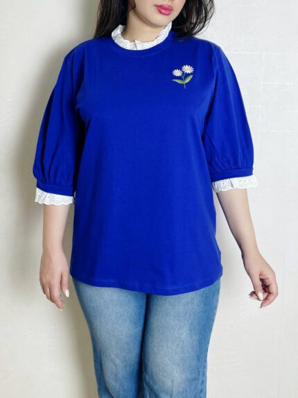 بلوز گلدوزی خامه دوزی سانل کد 861