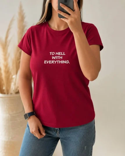 تیشرت نخپنبه Everything کد 1164